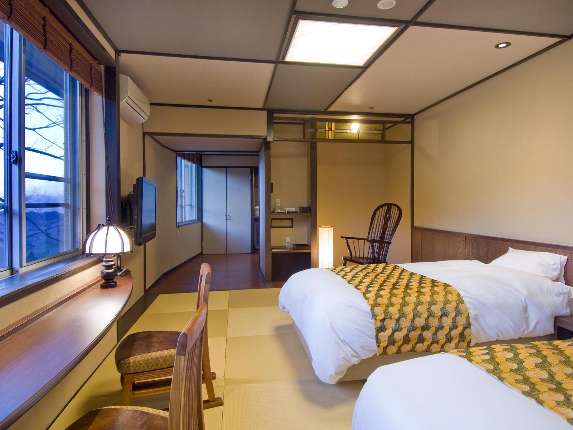 Kishigon Ryokan Shibukawa Zimmer foto